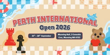 2026 Perth International Open Banner