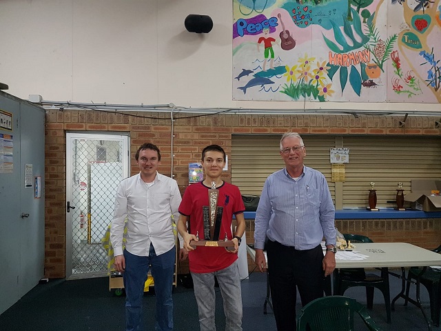2018 WA State Lightning Champion Temur Kuybokarov